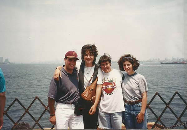 Xevi de visita a Nueva York - Julio de 1995