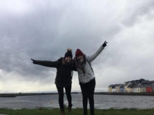 Nuria y Claudia en Irlanda